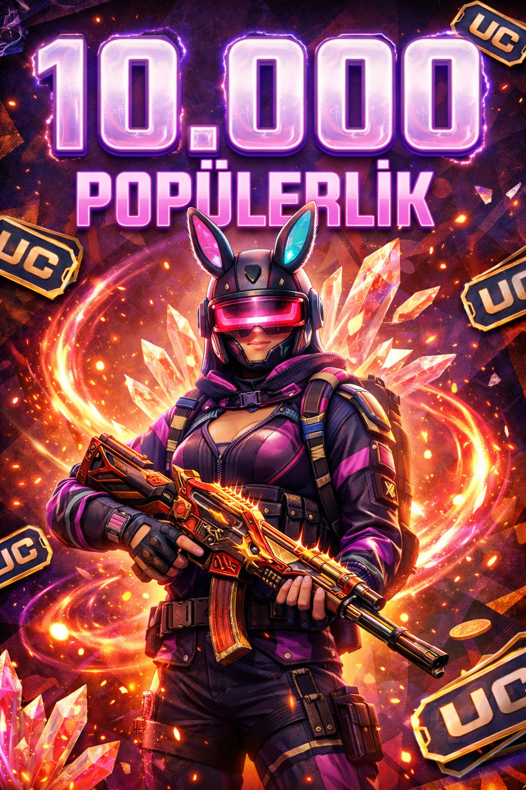 Pubg Mobile 10.000 Popülerlik